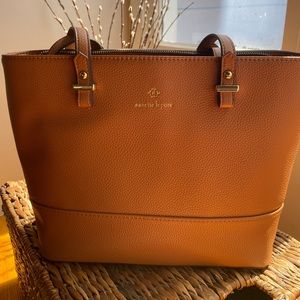 Nanette Lepore Brielle Tote with straw crossbody